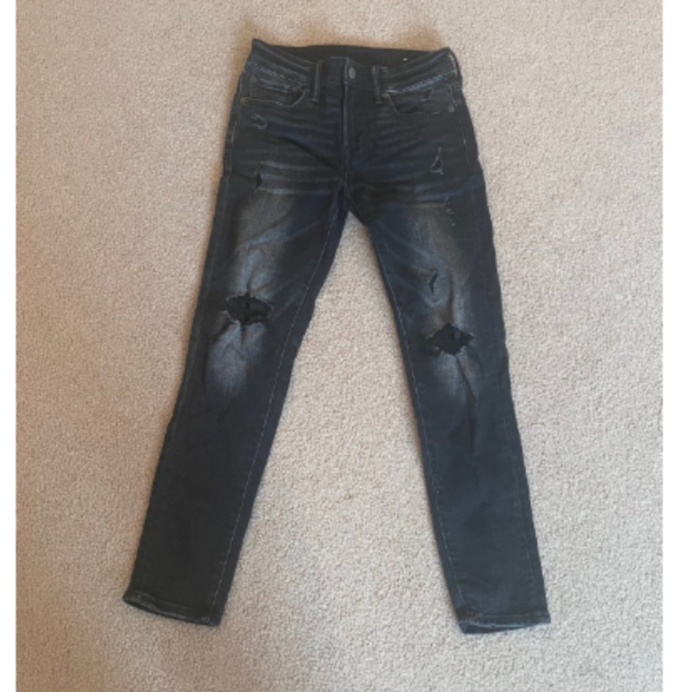 American Eagle Black Skinny Jeans